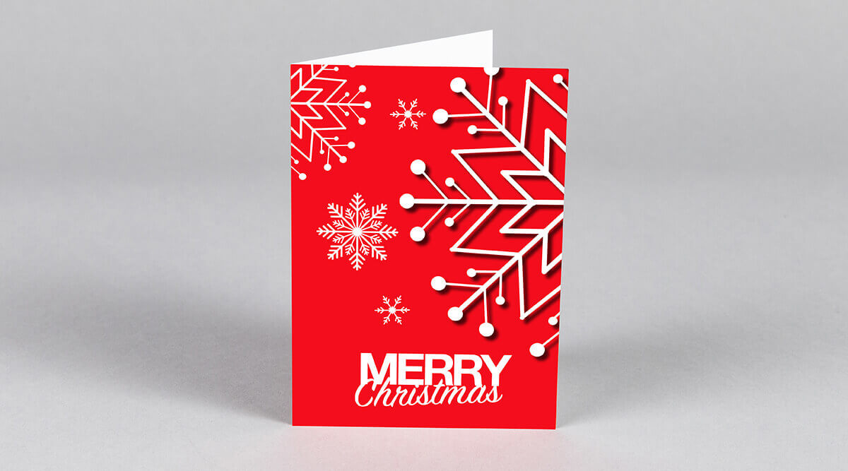 Snowflake Christmas Card